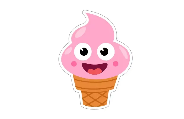 Ice Cream Sticker