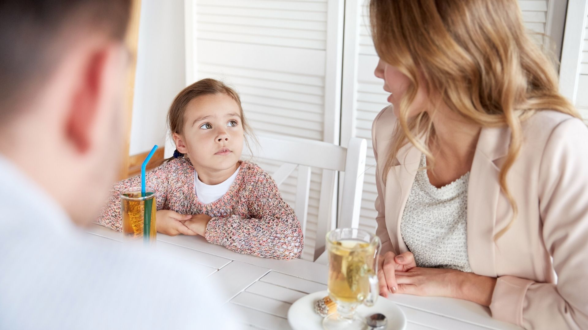 Parents and kids talking about coronavirus