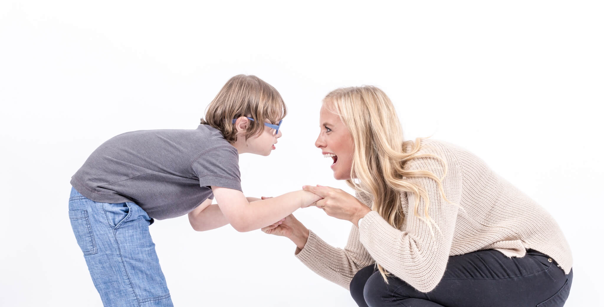 Rachel-Madel-face-to-face-with-child