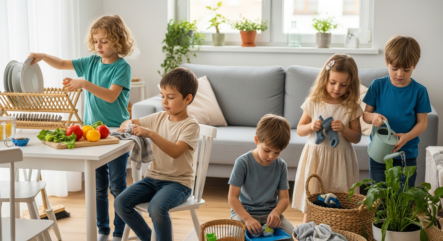 Raising Helpful Humans: Teaching Kids Responsibility at Home cover image